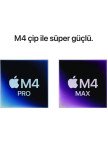 Apple MacBook Pro M4 Pro 24GB 1TB SSD macOS 14" Taşınabilir Bilgisayar Gümüş MX2F3TU/A