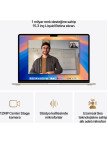 Apple MacBook Air M4 24GB 512GB SSD macOS 15" Taşınabilir Bilgisayar Yıldız Işığı MC6K4TU/A